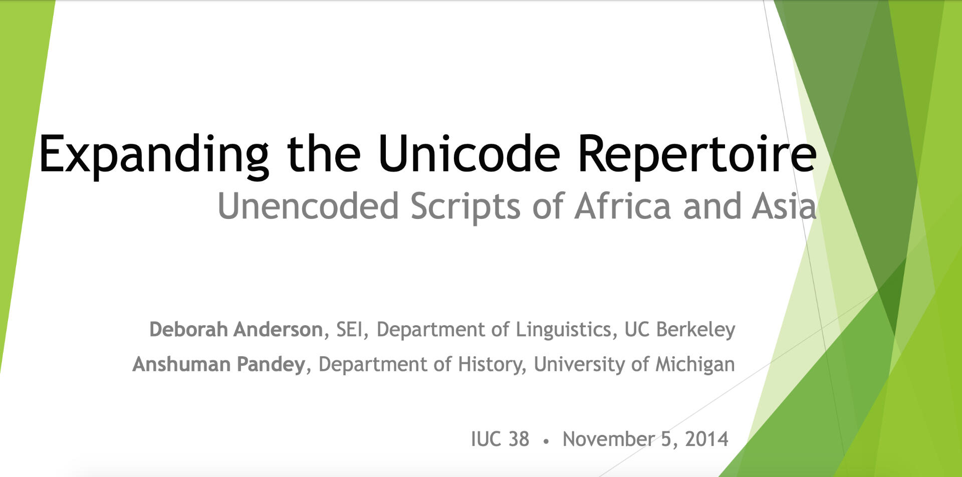 The Ndebe Igbo Script